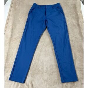 BYLT Premium Basics Everyday Pant 2.0 Slim Fit Mens Size 32 Blue EUC